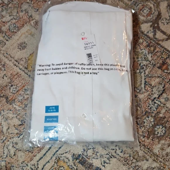 NWT Berkley & Jensen Performance Stretch Wrinkle Free   Dress Shirt - Picture 5 of 6